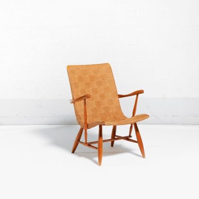 YNGVE EKSTRÖM (1913-1988) Suède
Fauteuil...