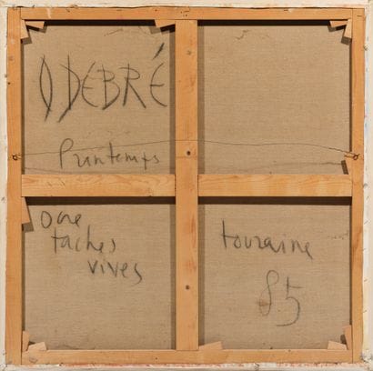 Olivier DEBRÉ (1920-1999)
Taches vives
Huile...