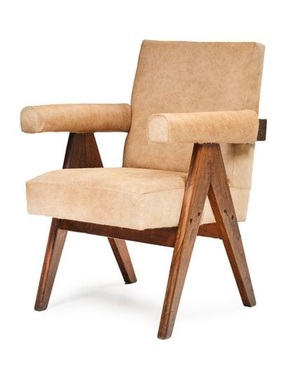 Pierre JEANNERET (1896-1967) 
Fauteuil modèle...