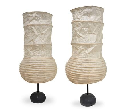 Isamu NOGUCHI (1904-1988) 
Suite de deux...