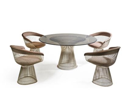 Warren PLATNER (1919-2006)
Ensemble de salle...