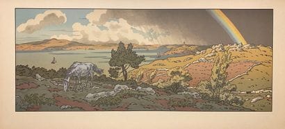 Henri RIVIERE (1864-1951)
L'Arc-en-Ciel....