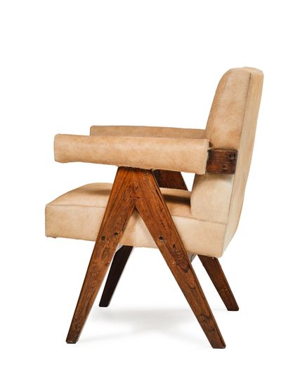 Pierre JEANNERET (1896-1967) 
Fauteuil modèle...
