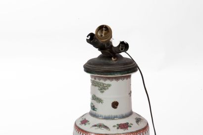 China, late Qing period, 
Porcelain and enamel...