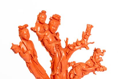 China, circa 1920
A large, finely carved...