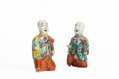 China, Jiaqing period
Pair of Famille Rose...