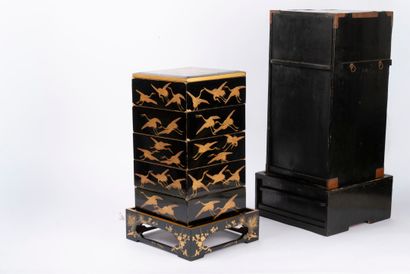 Japan. Taisho period (1912-1926) 
Jubako...