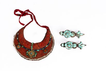 Tibet, late 19th century
Ceremonial pectoral...