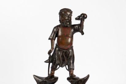 China, Qing period, 18th-19th century, 
Two-part...