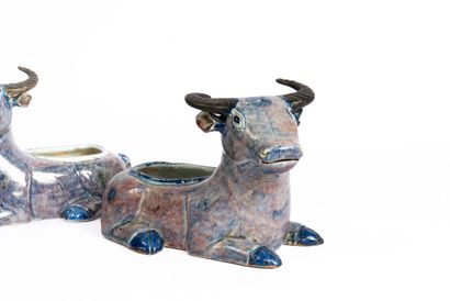 China, circa 1850
A pair of cookie planters...