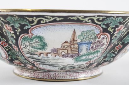 China, late Qing period, 
Two floriform cups,...