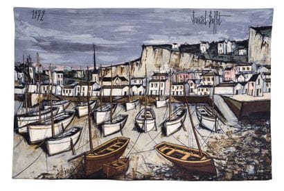 Bernard BUFFET (1928-1999)
Treboul, le port...