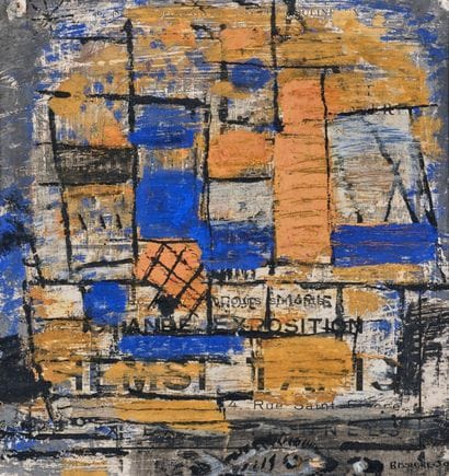 Roger BISSIÈRE (1886-1964)
Rose-Marie, 1950
Tempera...