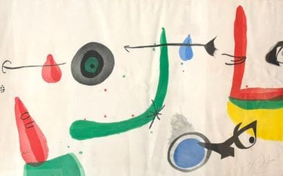 Joan MIRO (1893-1983)
Déballage II, 1975
Gravure...