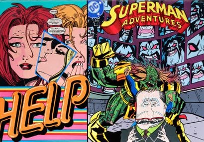 Gudmundur ERRO (Né en 1932)
Superman Adventures...