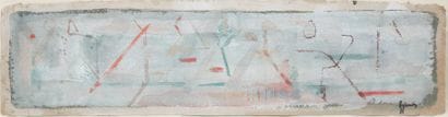Arpad SZENES (1897-1985)
Derniers convives,...