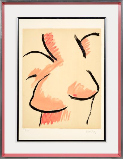 Man RAY (1890-1976)
Buste féminin
Lithographie
Justifié...