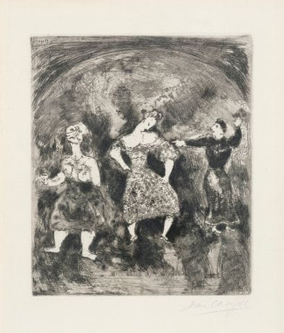 Marc CHAGALL (1857 - 1951)
Testament expliqué...