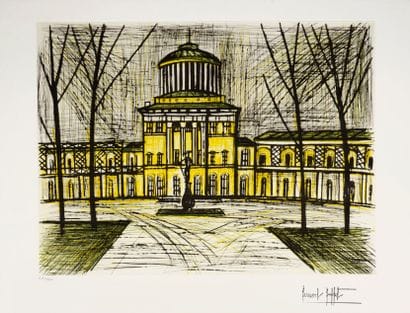 Bernard BUFFET (1928-1999)
Le Palais de Pavlorsk
Lithographie...