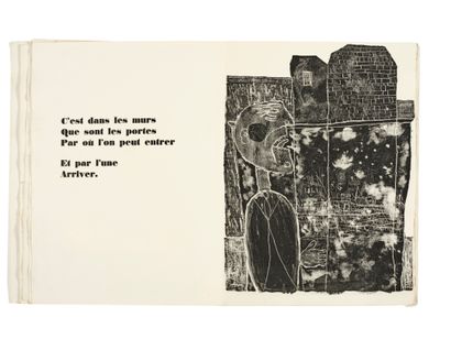 Jean DUBUFFET (1901-1985)
Les Murs. Lithographies...