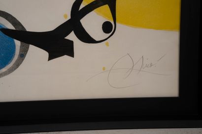 Joan MIRO (1893-1983)
Déballage II, 1975
Gravure...