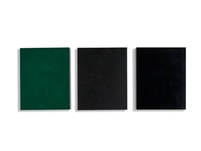 Aurélie NEMOURS (1910-2005)
Triptyque, 1999
Noir...
