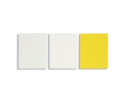 Aurélie NEMOURS (1910-2005)
Triptyque, 1999
Blanc...