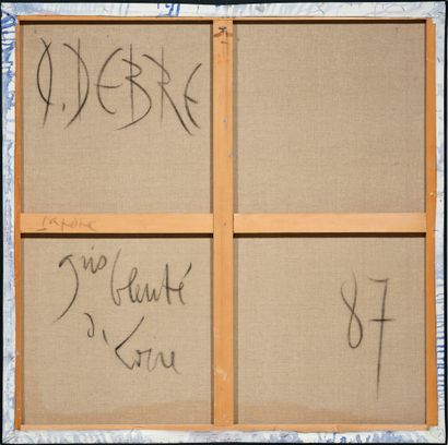 Olivier DEBRÉ (1920-1999)
Gris-bleuté de...