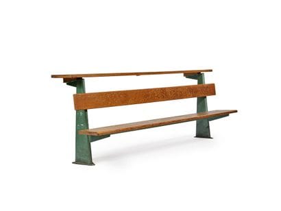 Jean PROUVÉ (1901-1984) 
Banc d'amphithéâtre,...