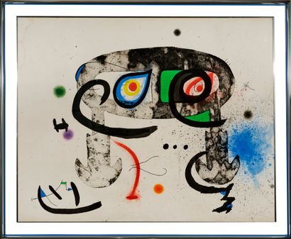Joan MIRO (1893-1983)
Le Hibou blasphémateur,...
