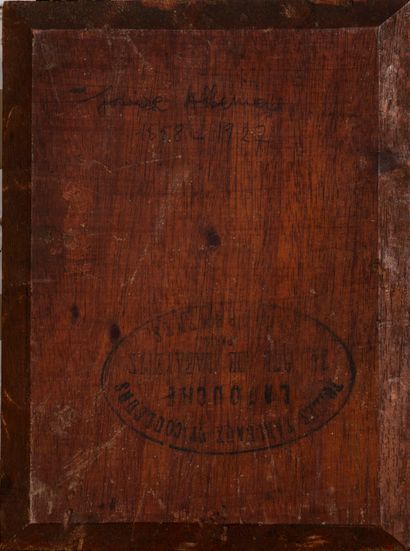 ÉCOLE VERS 1900
Jeune fille en buste
Huile...