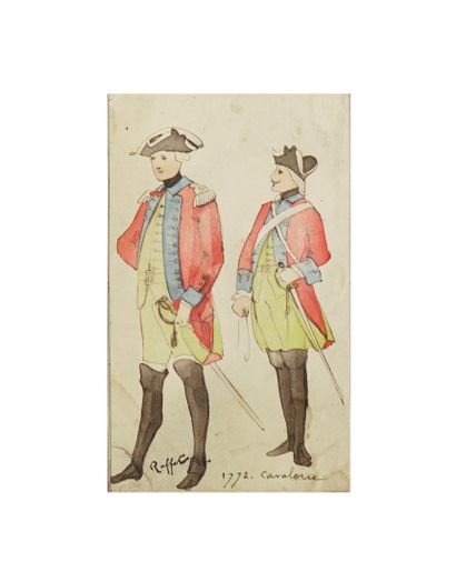 ÉCOLE MODERNE
Études de costumes
Réunion...