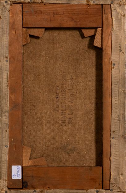 École FRANCAISE vers 1880, entourage de Charles...