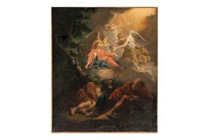 École FRANCAISE vers 1740, suiveur de Jean...