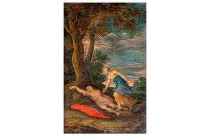 Attribué à Hendrik I van BALEN (1575 - 1632)
Pyrame...