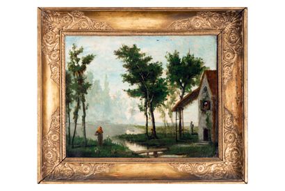 19th CENTURY FRENCH ECOLE, FOLLOWER OF CAMILLE...