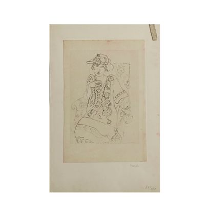 Henri MATISSE (1869-1954). D'après,
Portrait...