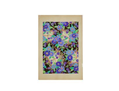 ATELIER TESTEMALE
Set of 24 lots
Fabric project
Gouache.
H_21cm...