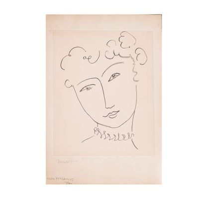 Henri MATISSE (1869-1954)
La Pompadour (1951)
Lithographie...