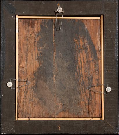 ECOLE FRANÇAISE VERS 1800
Scène de port animée,...