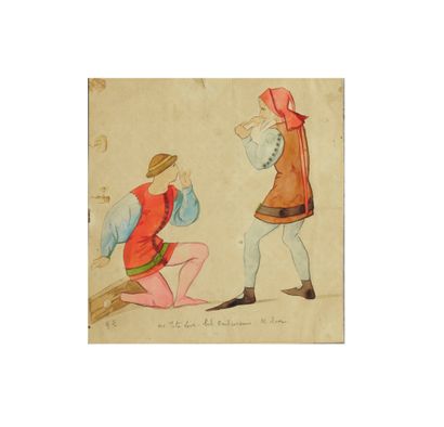 ÉCOLE MODERNE
Études de costumes
Réunion...