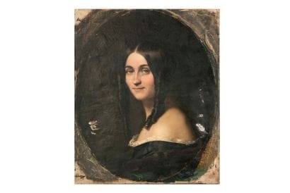Henri LEHMANN (Kiel 1814 - Paris 1882) 
Portrait...