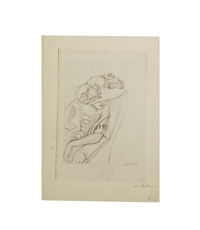 Henri MATISSE (1869-1954). D'après.
Portrait...