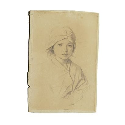 Théodore VALÉRIO (1819-1879)
Jeune fille
Mine...