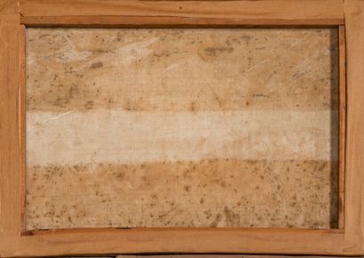 M. CLAIREFONT (XXth CENTURY) ? 
Country landscape,...