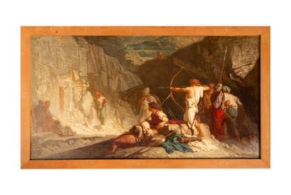 Jean Adrien GUIGNET (Annecy 1816 - 1854)
Scène...