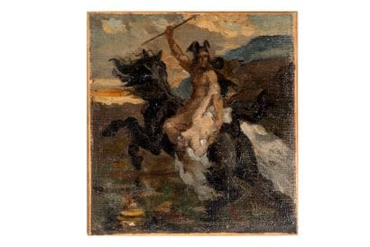 Attribué à Fernand CORMON
(1845 - 1924)
Brunehaut...
