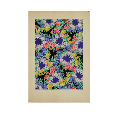 ATELIER TESTEMALE
Set of 24 lots
Fabric project
Gouache.
H_21cm...