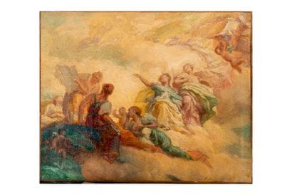 Attribué à Charles Josuah CHAPLIN (1825 -...