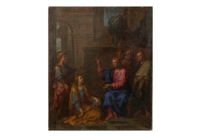 École FRANCAISE vers 1650, entourage de Eustache...